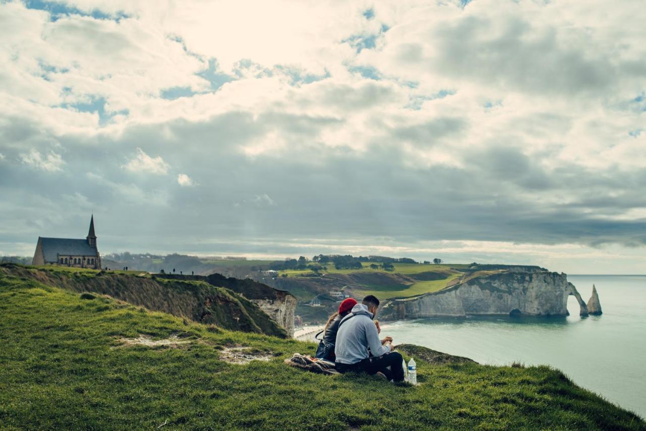 Clos Celeste - Campagne D Etretat Avec Piscine Et Spa Écrainville Dış mekan fotoğraf